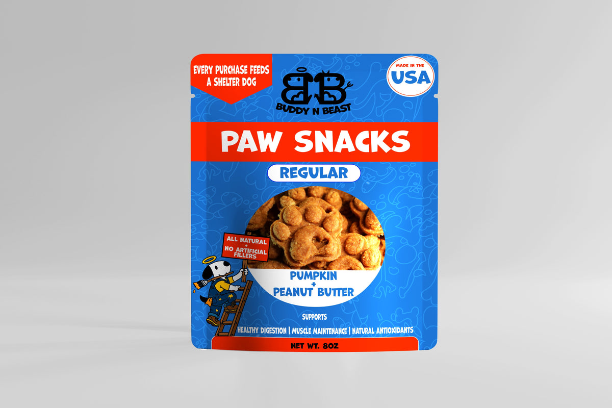 Buddy N Beast Paw Snacks bag