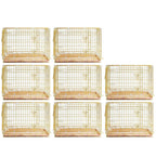 24-42" Copper Gold Wire Dog Crate GLD24/30/36/42