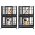 37" Stackable Heavy Duty Dog Kennel 371D08