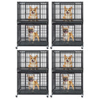 37" Stackable Heavy Duty Dog Kennel 371D08