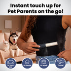 Retractable Mini Lint Roller for Pet Hair with 2 Refills